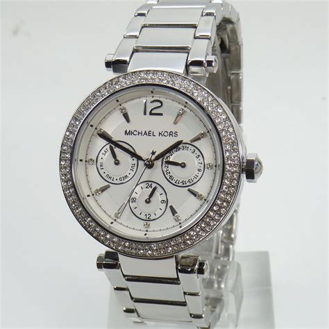 micheal kors uhr silber